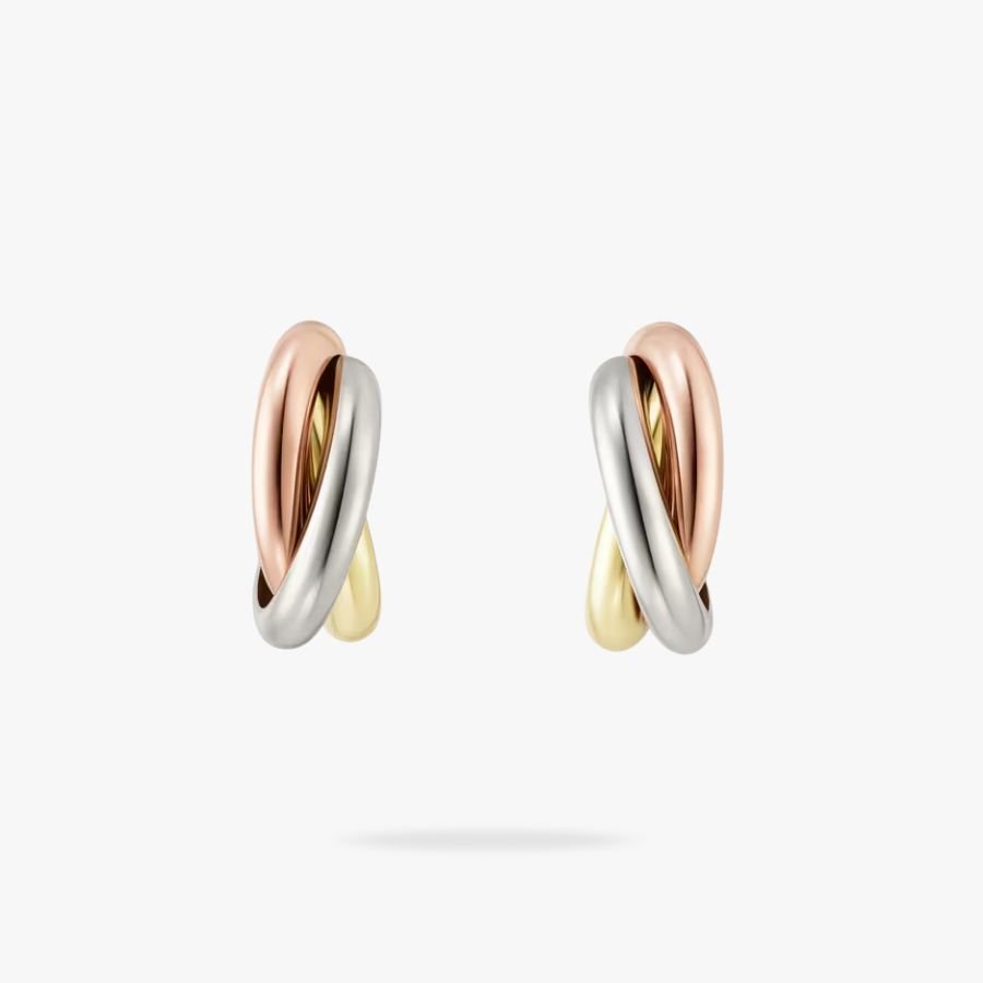 CEL-E-CAR-041.jpg CARTIER Trinity earrings classic model - 图片 1