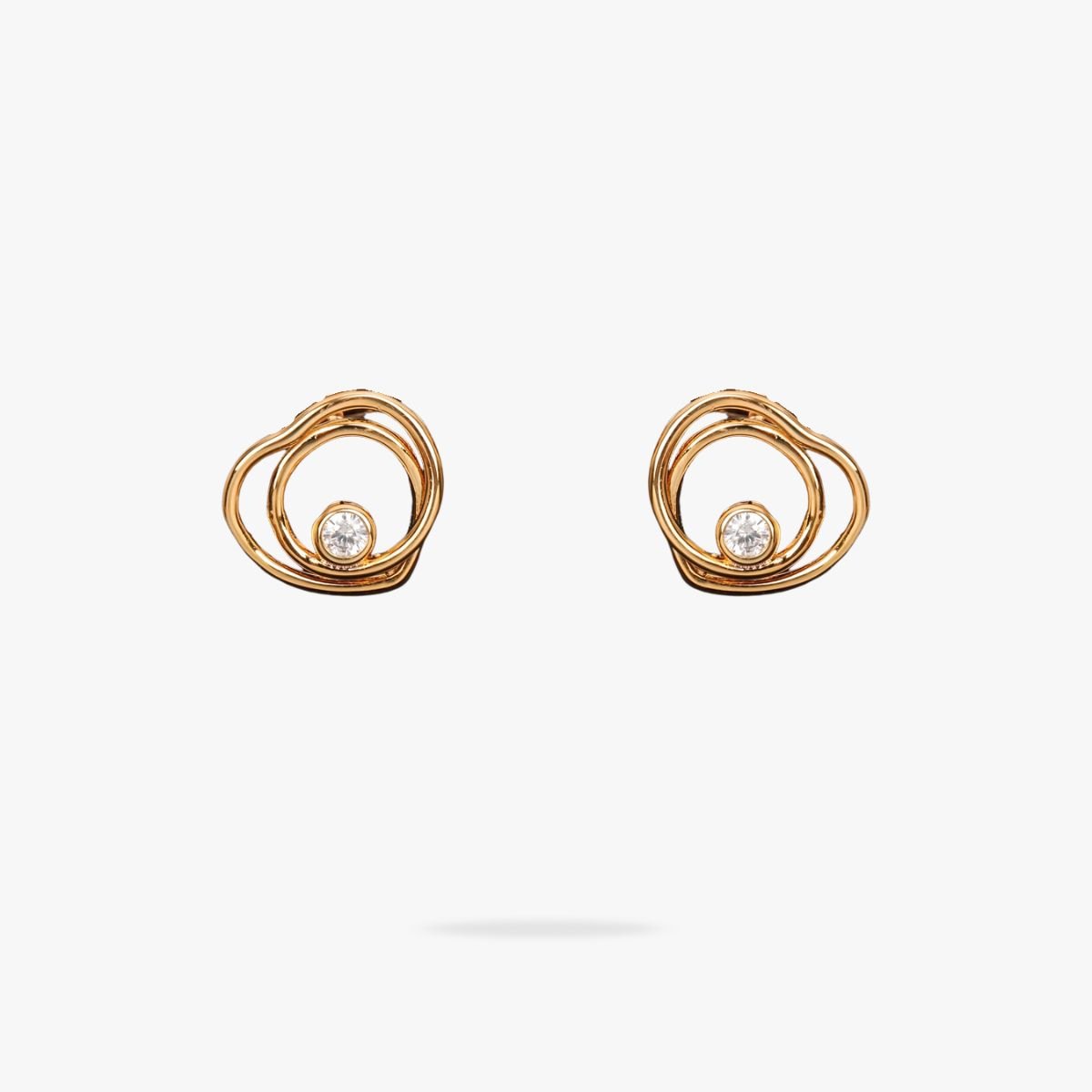 CEL-E-HER-013.jpg HERMES Vertige C?ur earrings - 图片 1