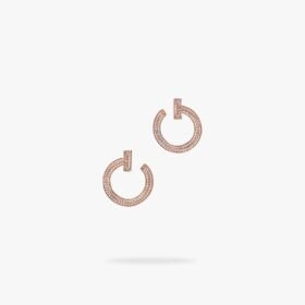 Tiffany and Co TIFFANY T1 Open Hoop Earrings