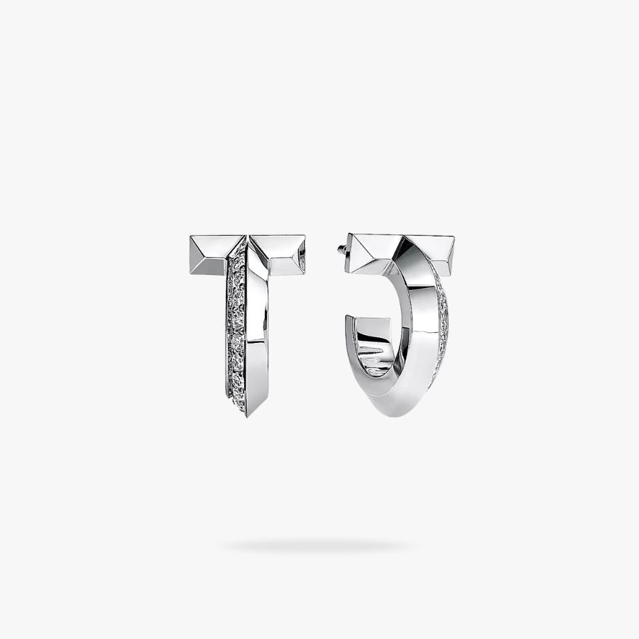 CEL-E-TIF-009.jpg Tiffany and Co TIFFANY T1 Hoop Earrings - 图片 1