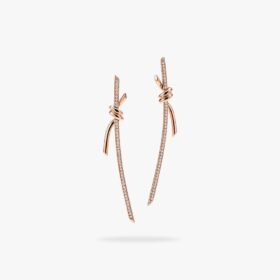 Tiffany and Co TIFFANY Knot Drop Earrings