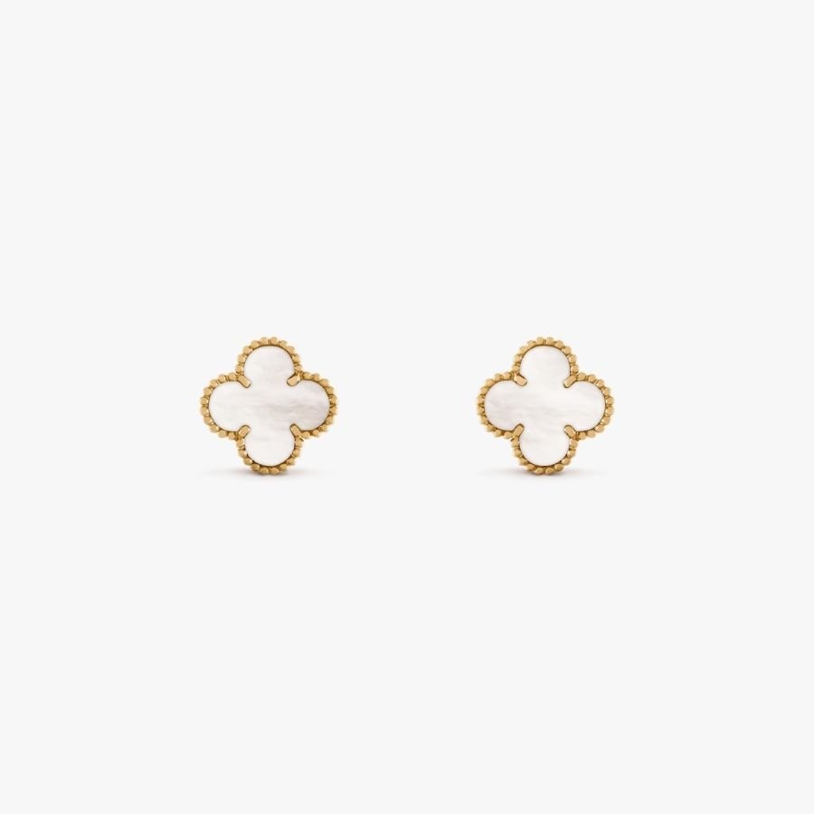 CEL-E-VCA-016.jpg Van Cleef and Arpels Vintage Alhambra earrings - 图片 1