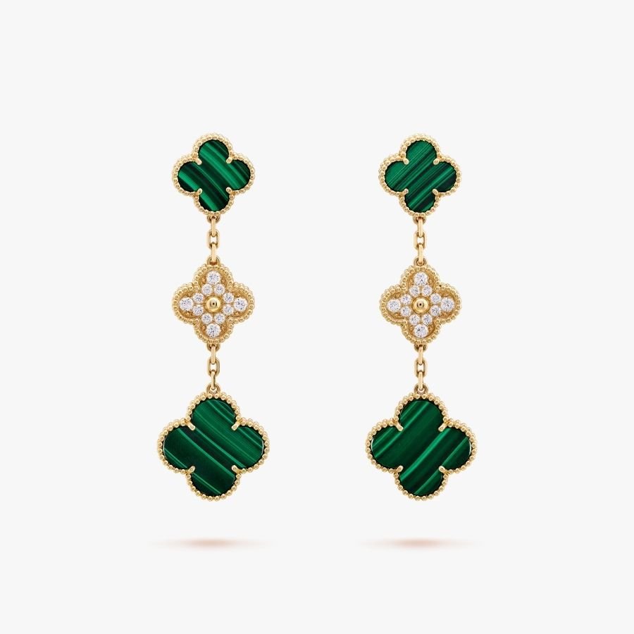 CEL-E-VCA-020.jpg Van Cleef and Arpels Magic Alhambra earrings 3 motifs - 图片 1