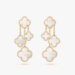 Van Cleef and Arpels Magic Alhambra earrings 4 motifs