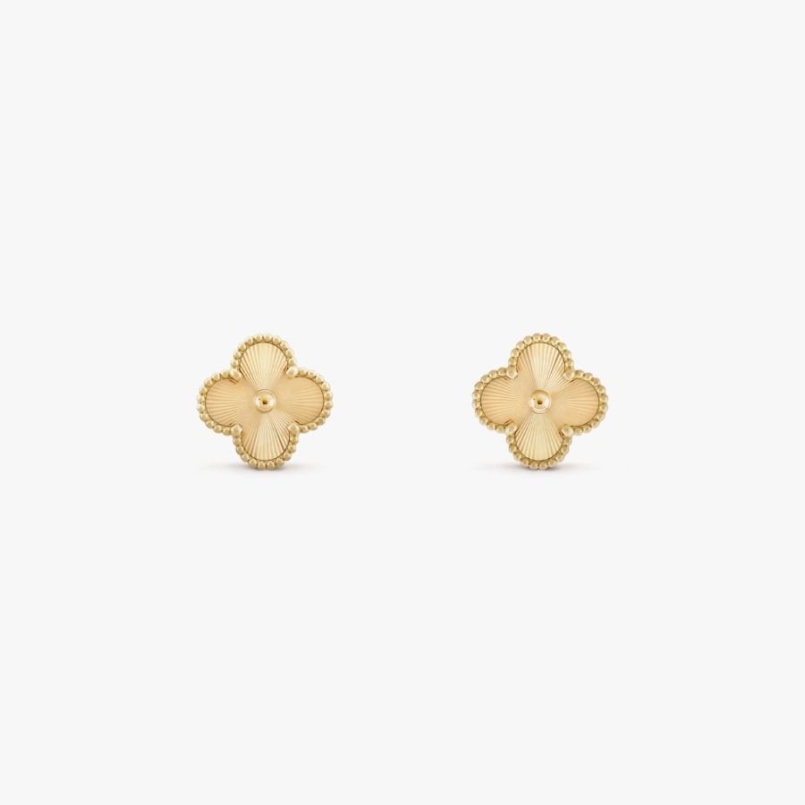 CEL-E-VCA-022.jpg Van Cleef and Arpels Vintage Alhambra earrings - 图片 1
