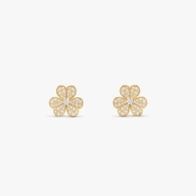 Van Cleef and Arpels Frivole earrings small model