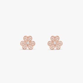 Van Cleef and Arpels Frivole earrings small model