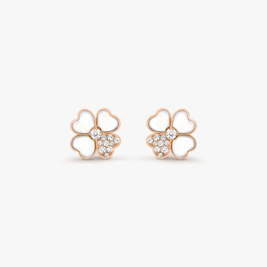 CEL-E-VCA-057.jpg Van Cleef and Arpels Cosmos earrings small model - 图片 1