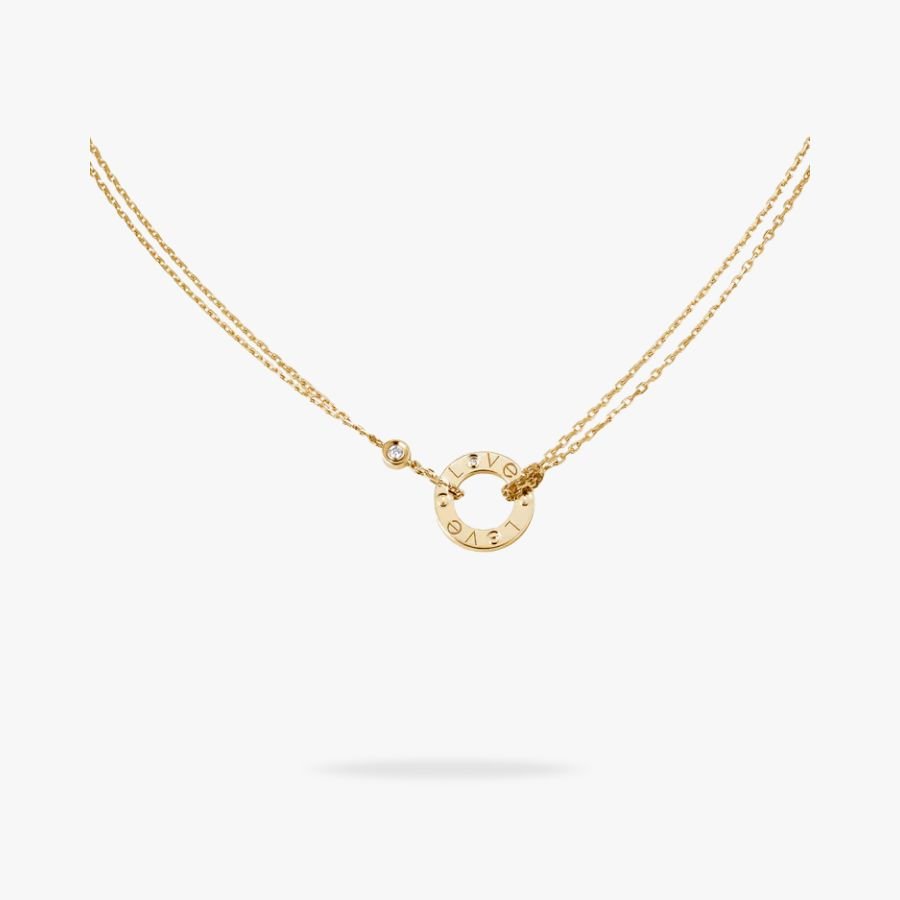 CEL-N-CAR-005-2.jpg CARTIER LOVE pendant 2 diamonds - 图片 1