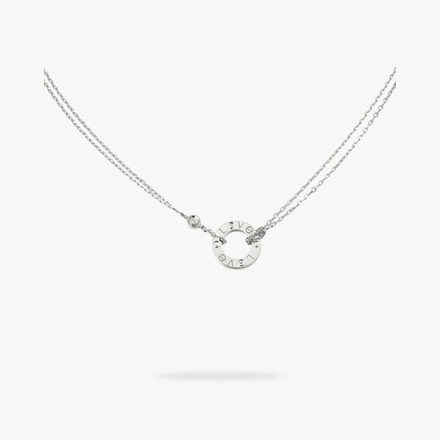 CEL-N-CAR-006-2.jpg CARTIER LOVE pendant 2 diamonds - 图片 1