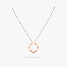 CARTIER LOVE pendant 3 diamonds
