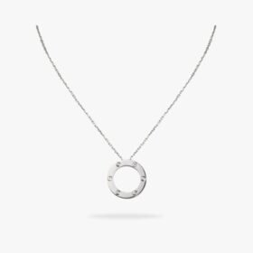 CARTIER LOVE pendant 3 diamonds
