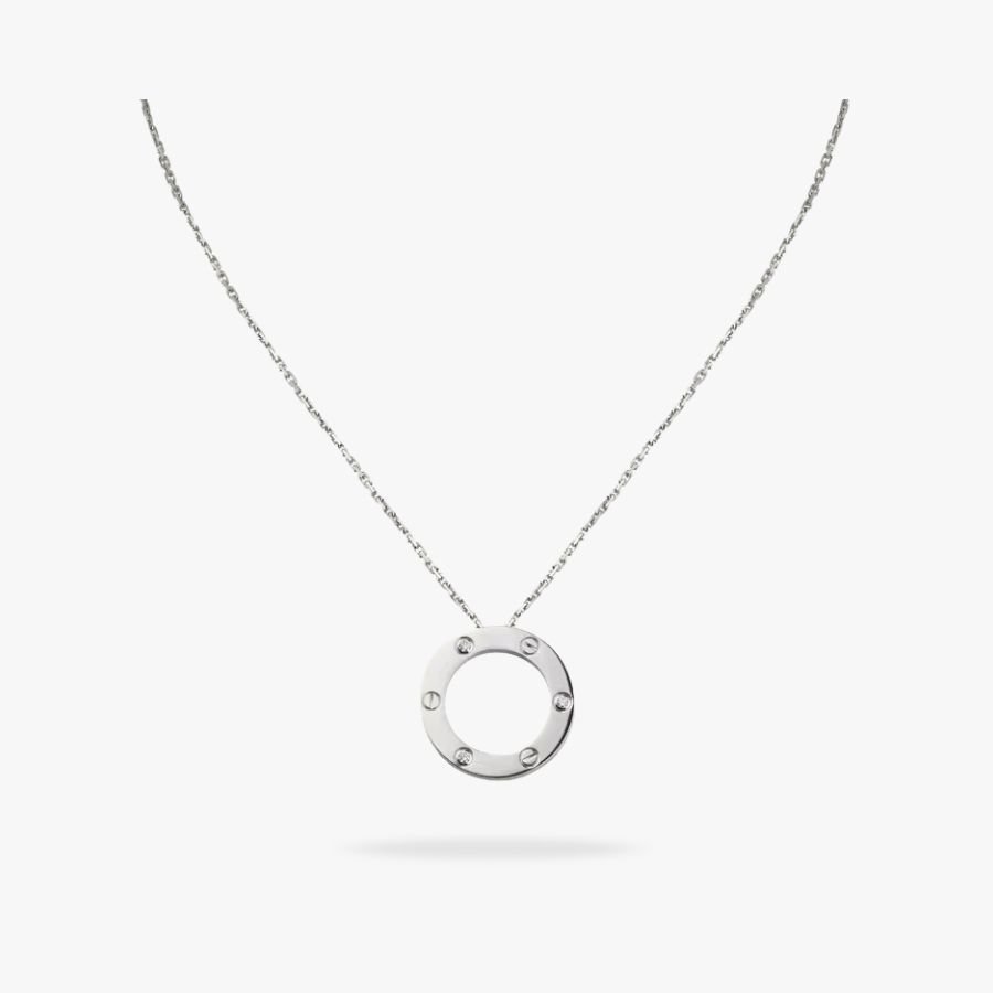 CEL-N-CAR-009-2.jpg CARTIER LOVE pendant 3 diamonds - 图片 1