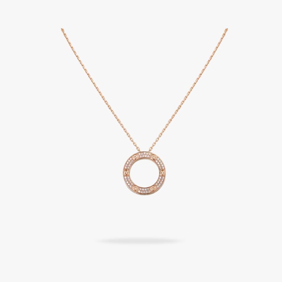 CEL-N-CAR-010-2.jpg CARTIER LOVE pendant paved - 图片 1
