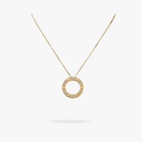 CARTIER LOVE pendant paved