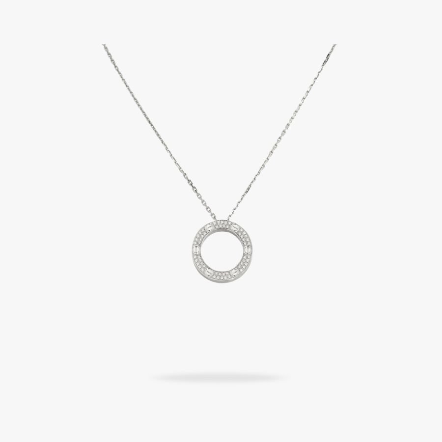 CEL-N-CAR-012-2.jpg CARTIER LOVE pendant paved - 图片 1