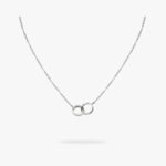 CARTIER LOVE pendant half-paved