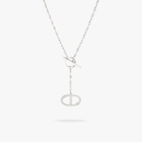 HERMES Chaine d??ancre Contour pendant large model