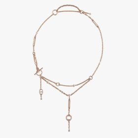 HERMES Chaine d??ancre Chaos lariat necklace