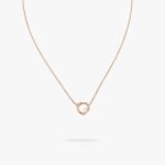 HERMES Vertige C?ur necklace very small model