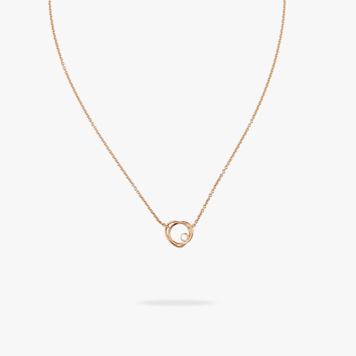 CEL-N-HER-028.jpg HERMES Vertige C?ur necklace very small model - 图片 1