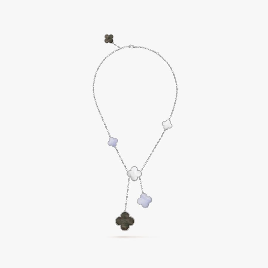 CEL-N-VCA-008.jpg Van Cleef and Arpels Magic Alhambra necklace 6 motifs - 图片 1