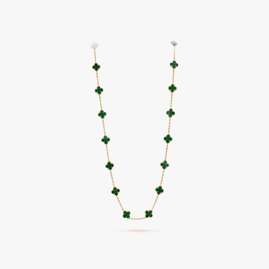 CEL-N-VCA-016.jpg Van Cleef and Arpels Vintage Alhambra long necklace 20 motifs - 图片 1