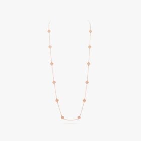 Van Cleef and Arpels Sweet Alhambra long necklace 16 motifs