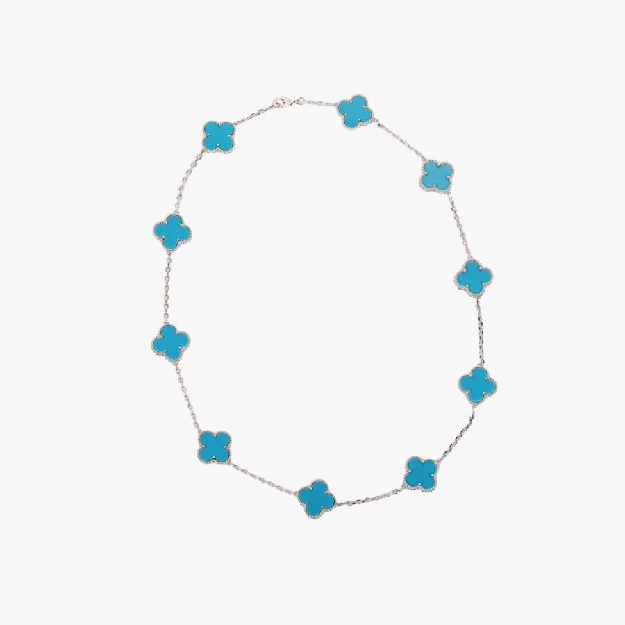 CEL-N-VCA-068-1.jpg Van Cleef and Arpels Vintage Alhambra necklace 10 motifs - 图片 1