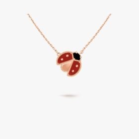 Van Cleef and Arpels Lucky Spring pendant open wings ladybug
