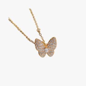 Van Cleef and Arpels Two Butterfly pendant