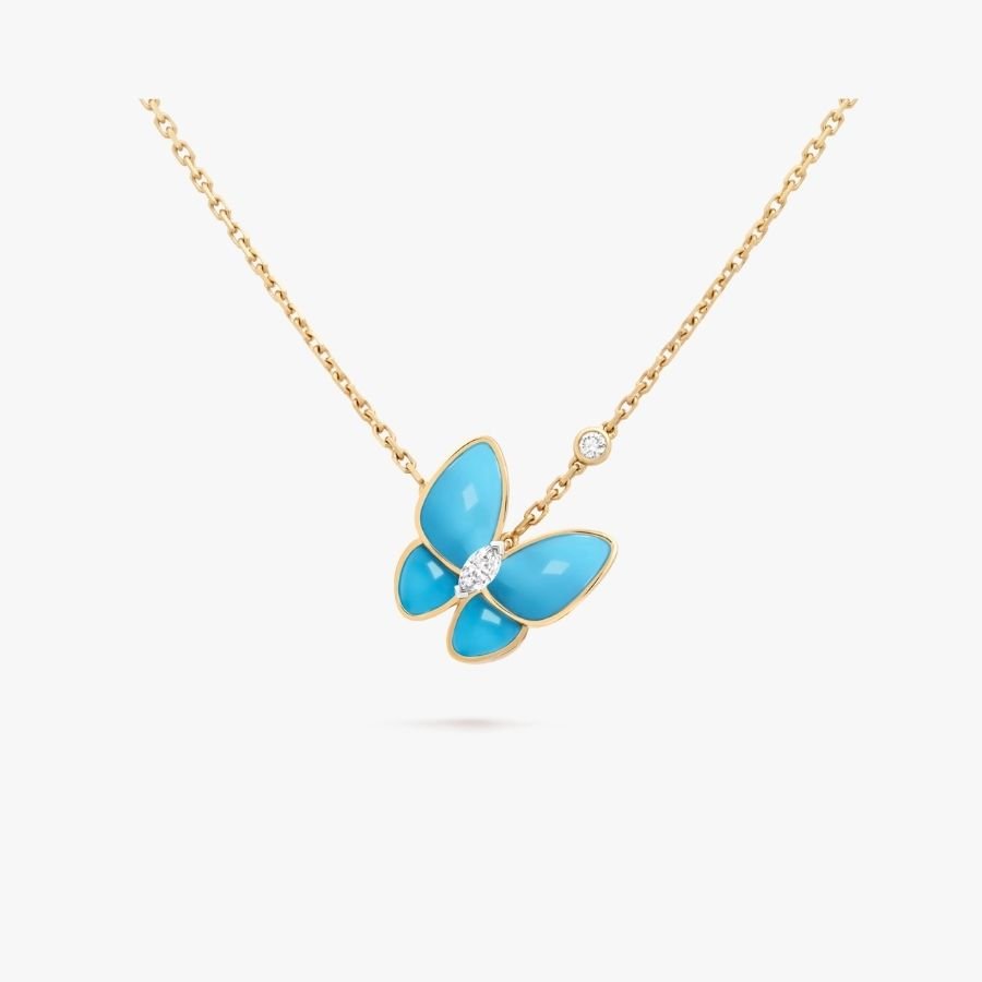 CEL-N-VCA-079.jpg Van Cleef and Arpels Two Butterfly pendant - 图片 1