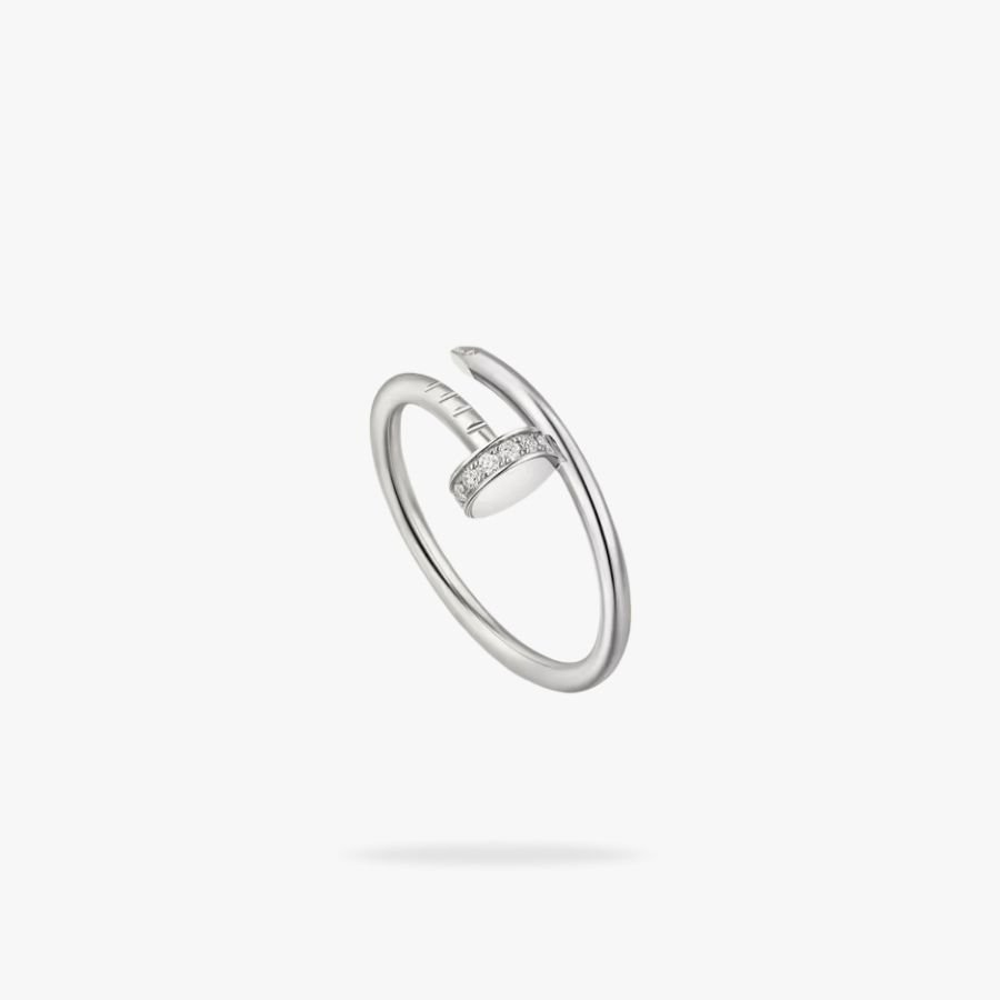 CEL-R-CAR-033.jpg CARTIER Juste un Clou ring small model diamonds - 图片 1