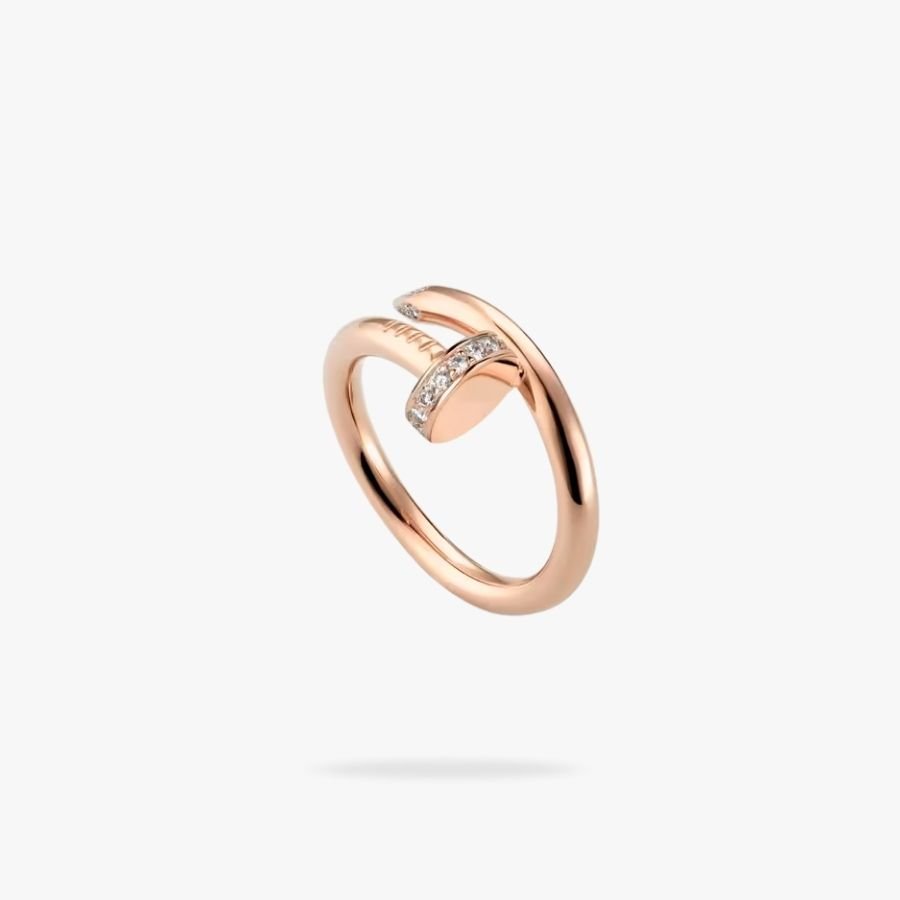 CEL-R-CAR-040.jpg CARTIER Juste un Clou ring classic model diamonds - 图片 1