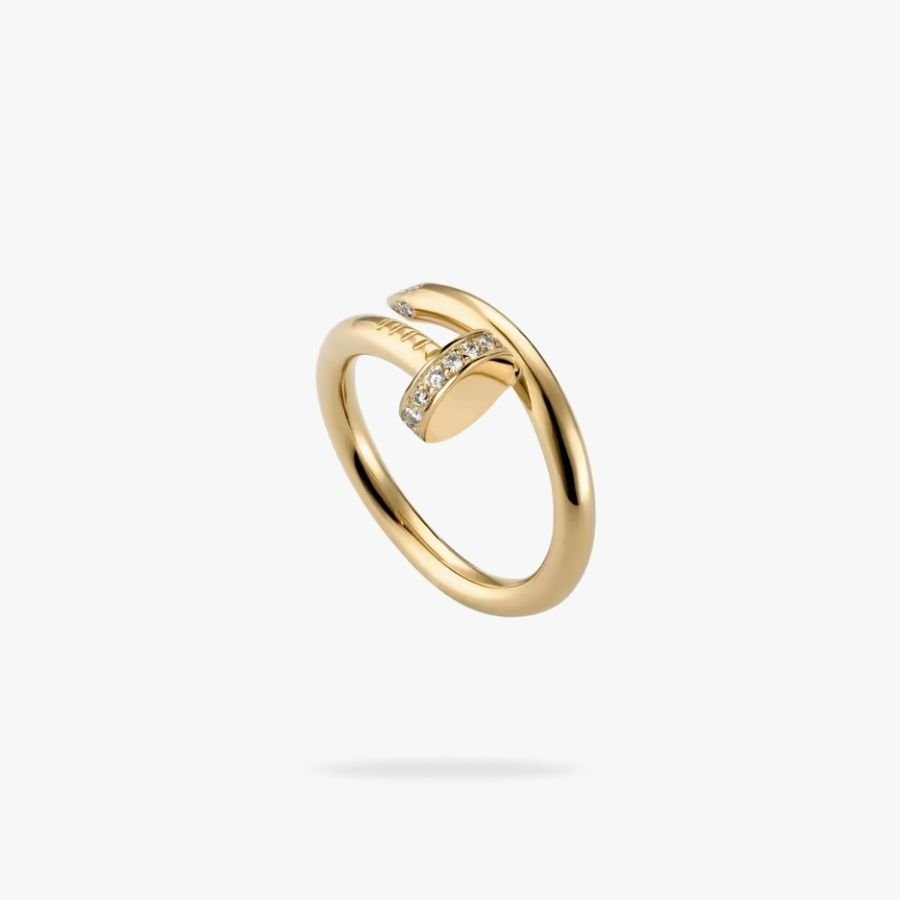 CEL-R-CAR-041.jpg CARTIER Juste un Clou ring classic model diamonds - 图片 1