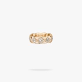 CHANEL Coco Crush ring Quilted motif small version