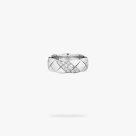 CHANEL Coco Crush ring Quilted motif small version