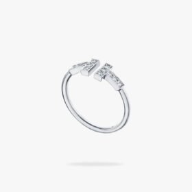 Tiffany and Co TIFFANY T Diamond Wire Ring