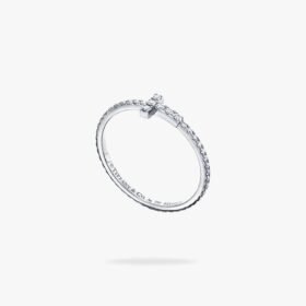 Tiffany and Co TIFFANY T Diamond Wire Band Ring