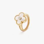 Van Cleef and Arpels Vintage Alhambra ring
