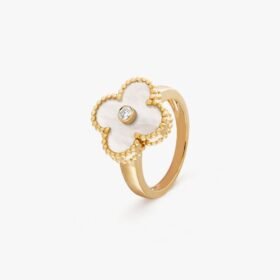 Van Cleef and Arpels Vintage Alhambra ring