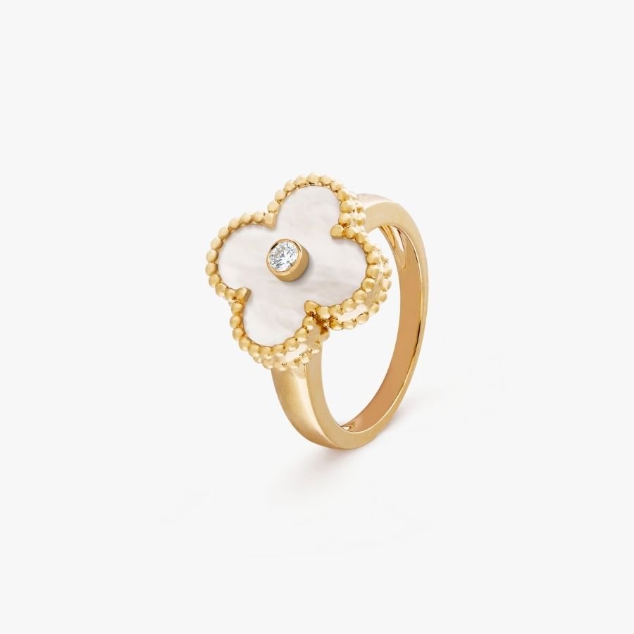 CEL-R-VCA-001-1.jpg Van Cleef and Arpels Vintage Alhambra ring - 图片 1