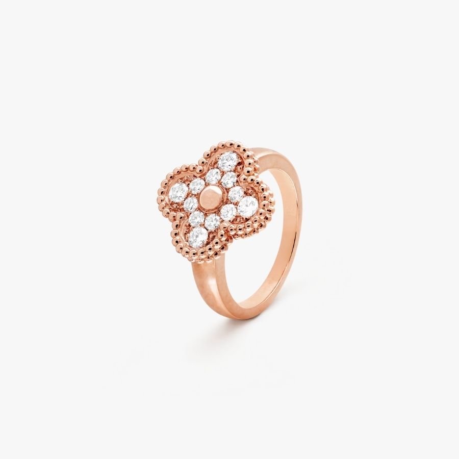 CEL-R-VCA-005.jpg Van Cleef and Arpels Vintage Alhambra ring - 图片 1