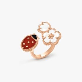 Van Cleef and Arpels Lucky Spring Between the Finger ring