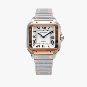 CARTIER Santos de Cartier watch Medium model 41.9 mm x 35.1 mm