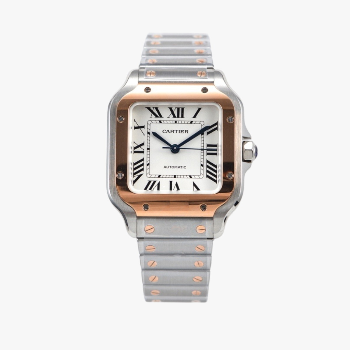 CEL-W-CAR-060.png CARTIER Santos de Cartier watch Medium model 41.9 mm x 35.1 mm - 图片 1