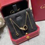 CARTIER LOVE pendant half-paved - 图片 2