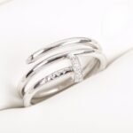CARTIER Juste un Clou ring double diamonds - 图片 2