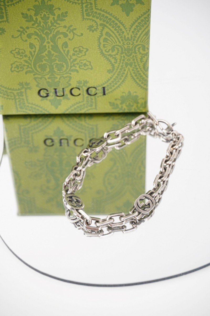 wsxc1726937407125_0.jpg Gucci Interlocking Double G Bracelet - 图片 1