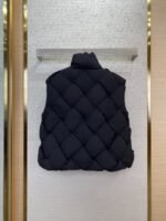 Bottega Veneta Braided Down Vest Black - 图片 2